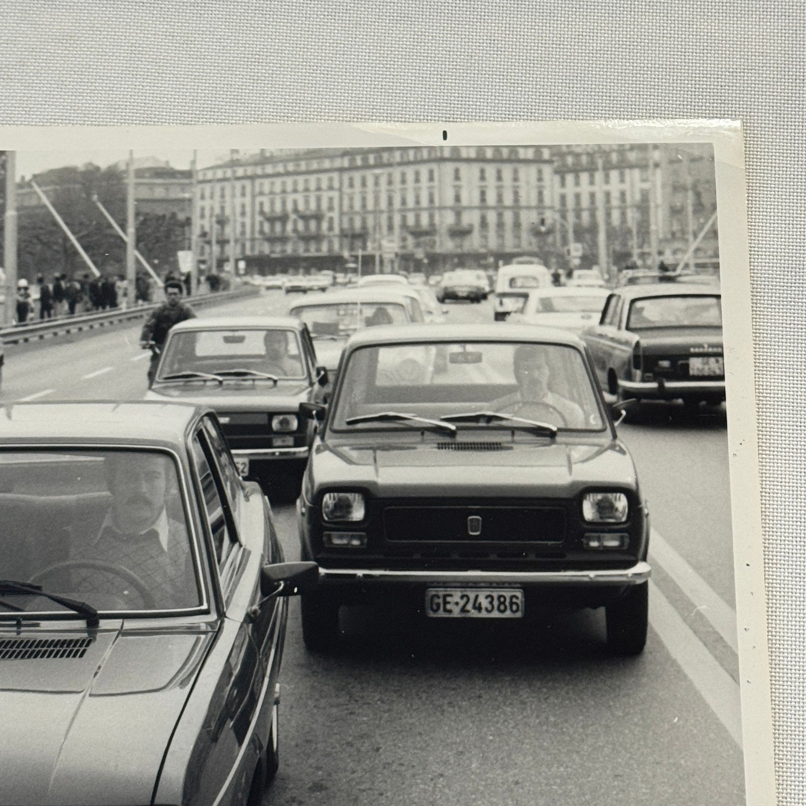 Fiat Car Factory Press Photo Photograph Print Vintage