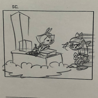 ANIMANIACS Animation Storyboard Illustration Drawing Sketch Wakko Yakko Dot