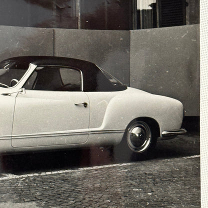 Volkswagen Karmann Ghia Car Vintage Photo Photograph Print