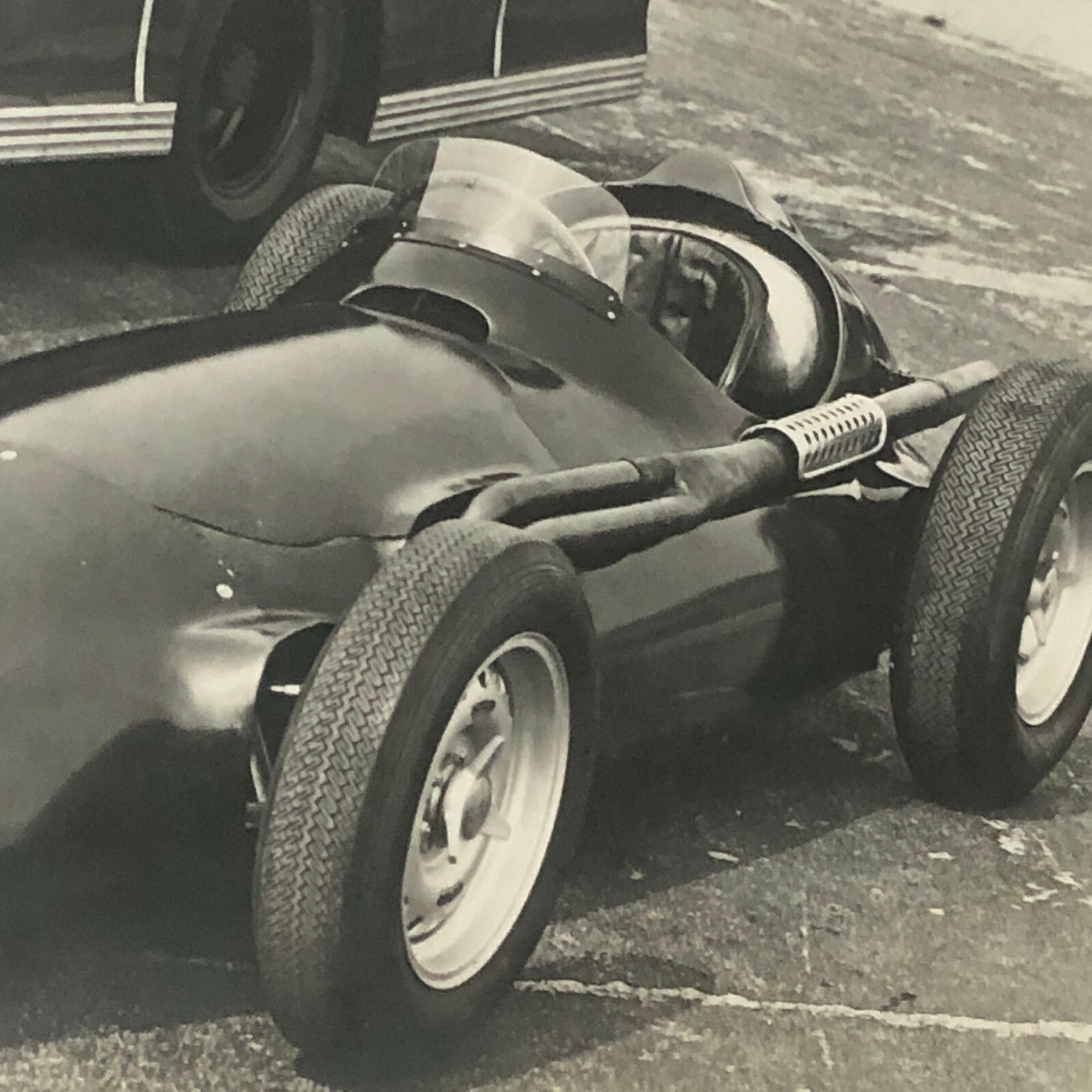 Vintage Racing Car Photograph Photo Print - BRM Car ? 