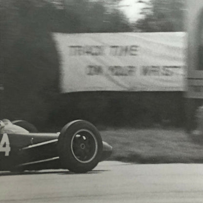 Vintage Car Racing Photo Photograph Print 