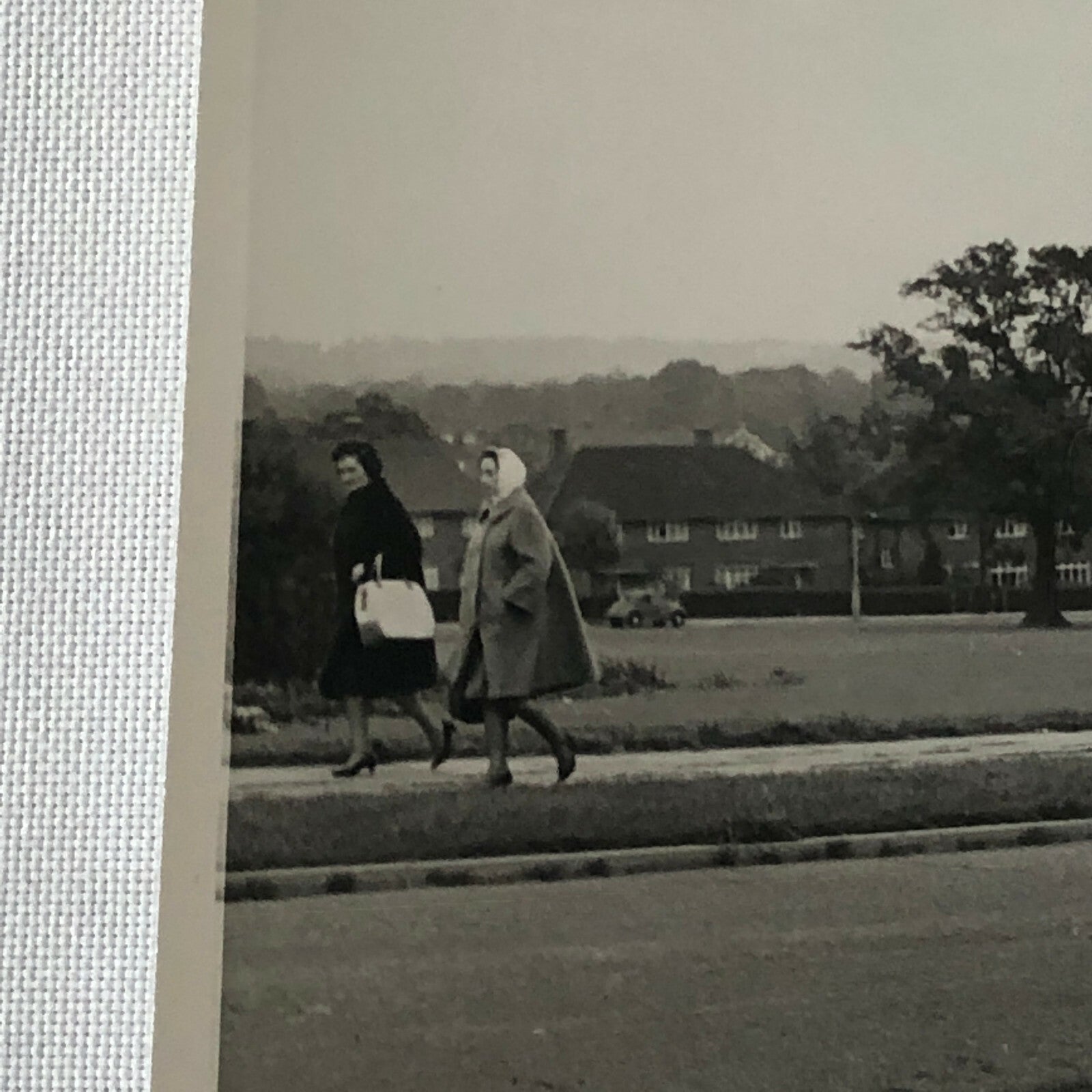 Vintage British Double Decker Bus Photo Transportation Photograph