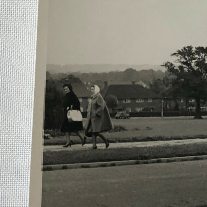 Vintage British Double Decker Bus Photo Transportation Photograph