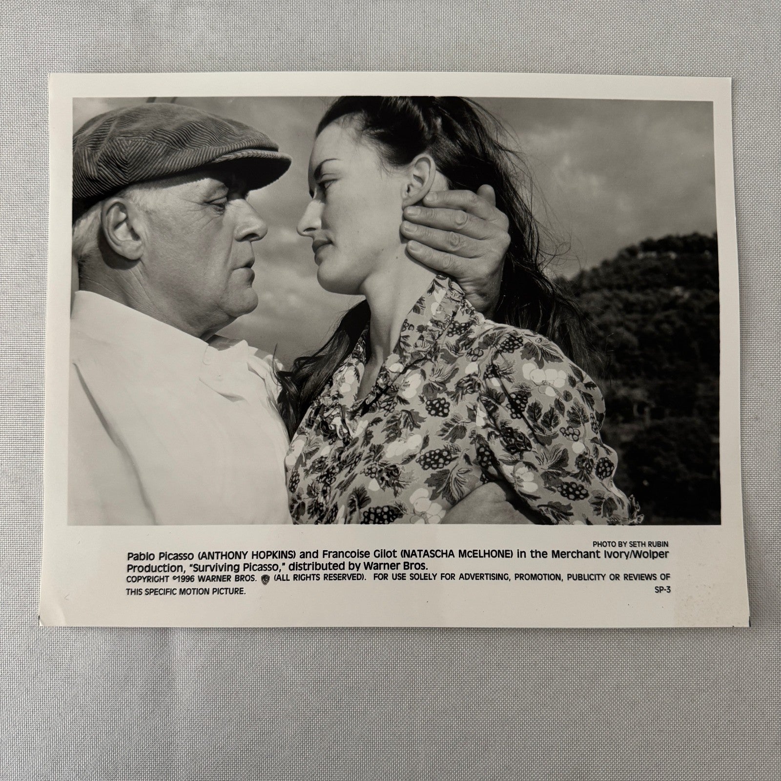 Surviving Picasso Anthony Hopkins Movie Still Press Photo Photograph Print 1996