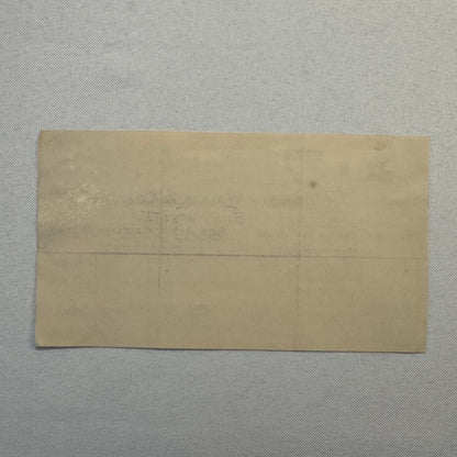 1907 Walker and Company Ann Arbor Carriage Works Receipt Letterhead Document