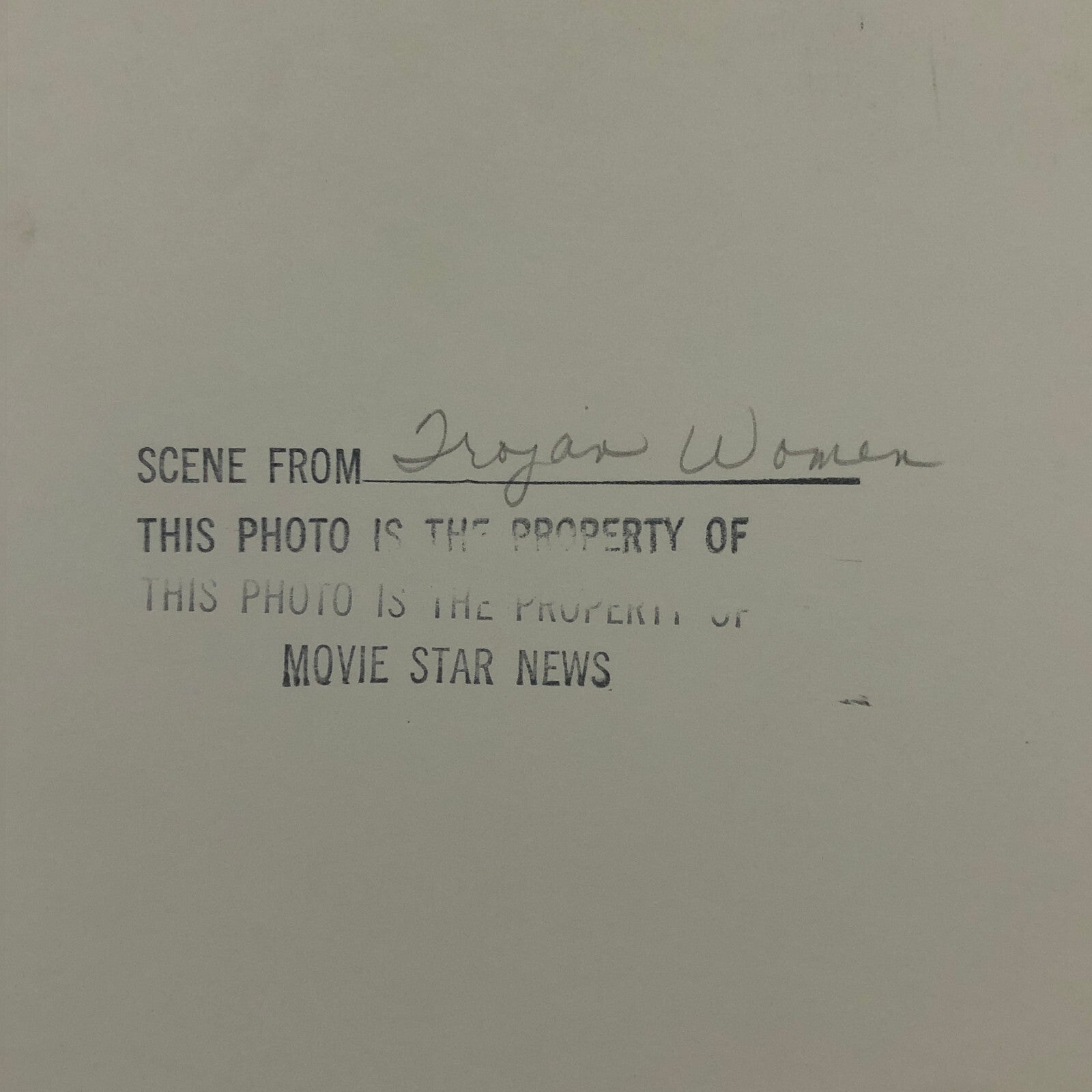 Katharine Hepburn Actress Photo Photograph Print Movie Still The Trojan Woman