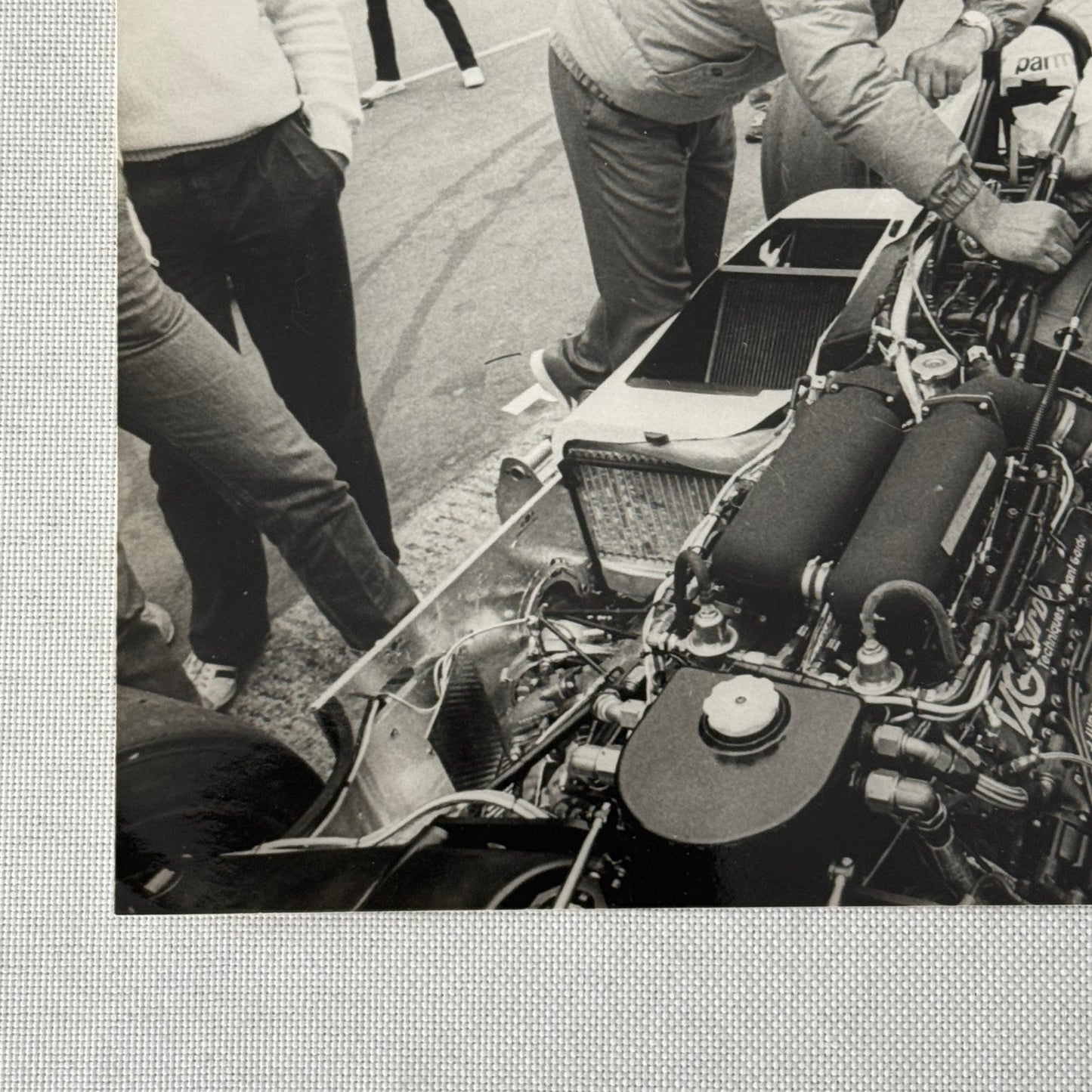McLaren Porsche Tag Turbo Racing Car Photo Photograph Print 1983