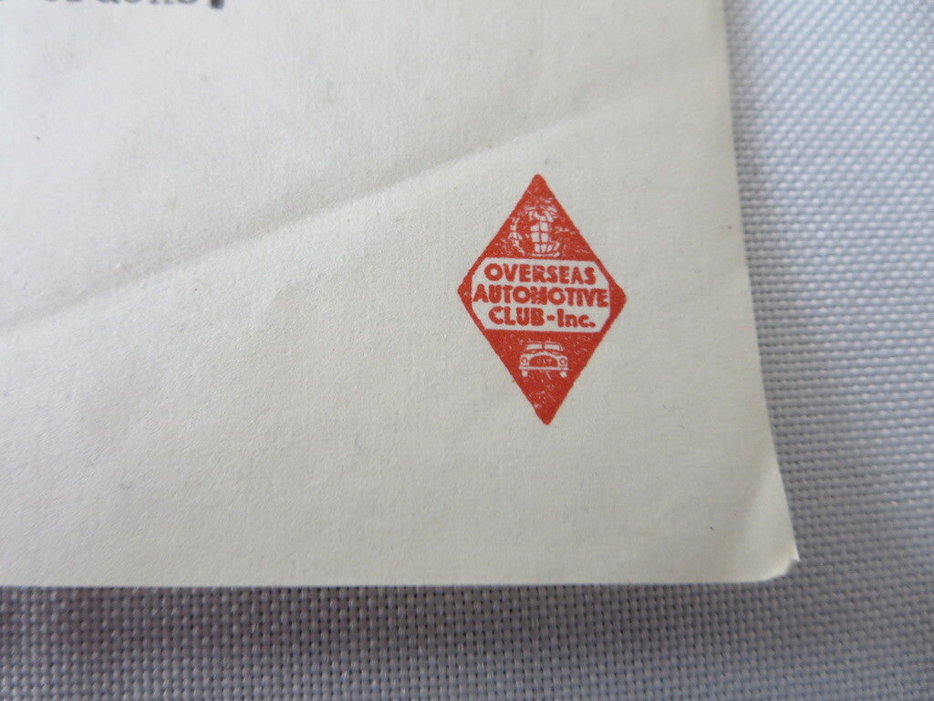 1949 Sparton Overseas Divco Truck Letter Letterhead Document 