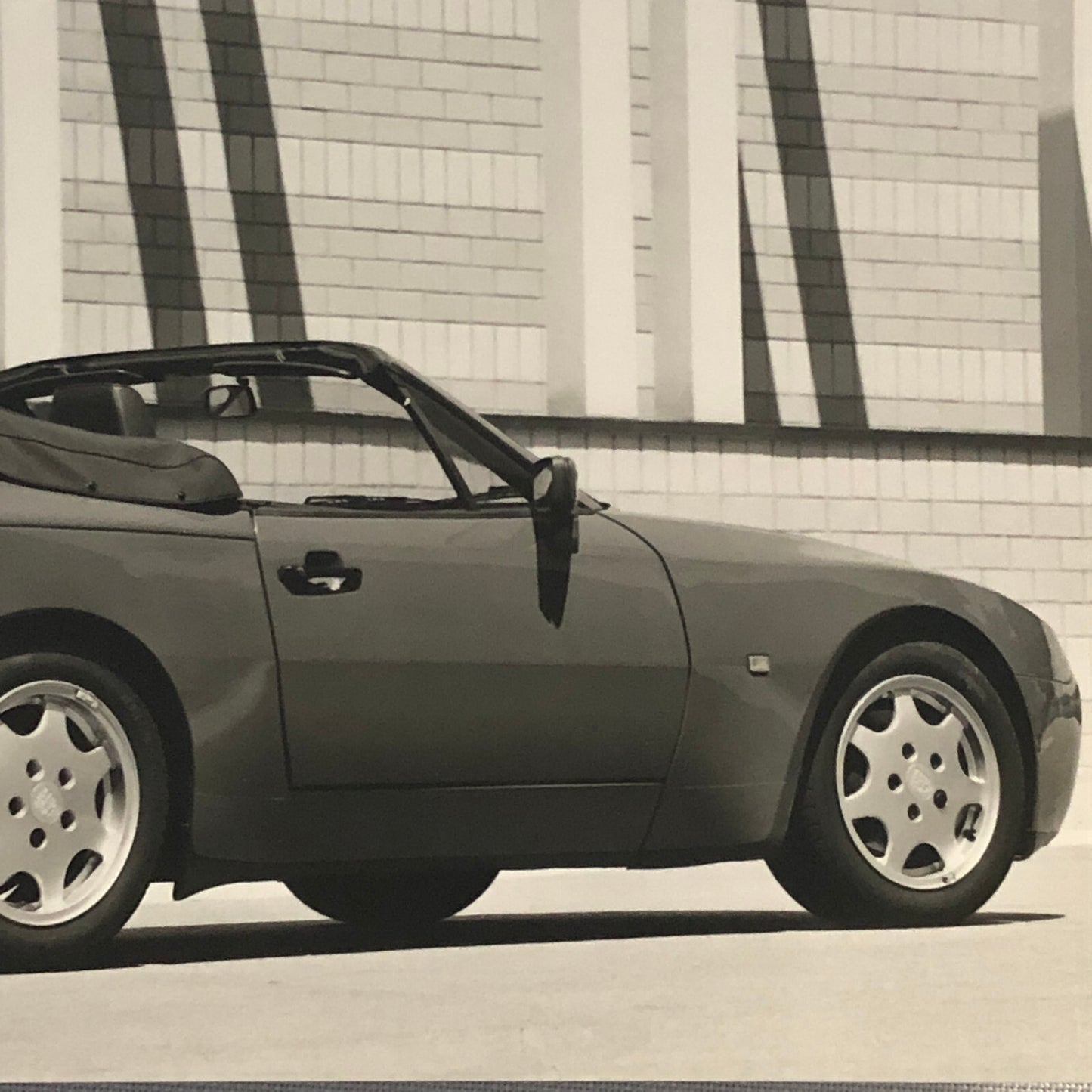 1991 Porsche 944 S2 Cabriolet Convertible Factory Photo Photograph Werkfoto