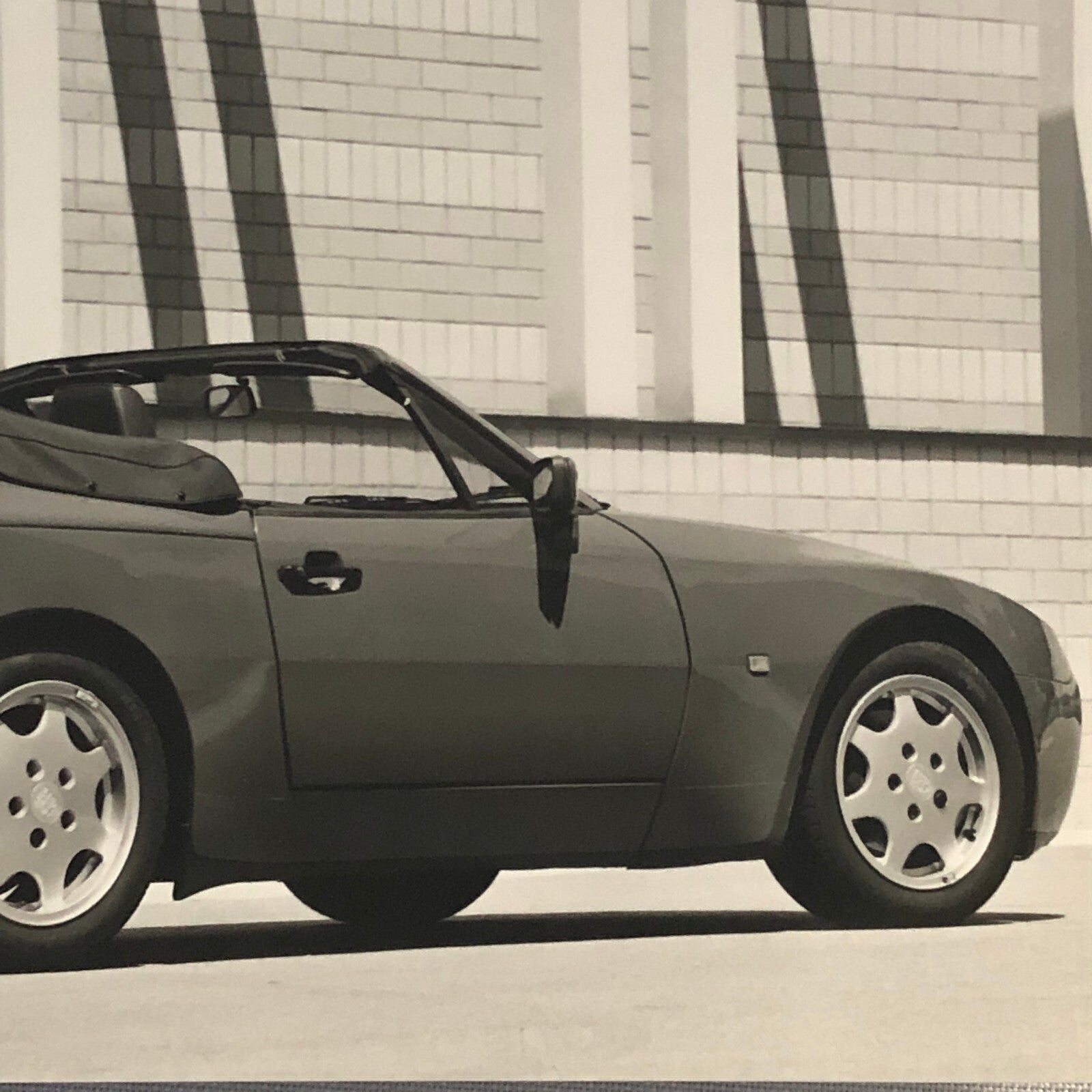 1991 Porsche 944 S2 Cabriolet Convertible Factory Photo Photograph Werkfoto