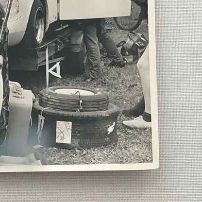 Vintage Chevron BMW Racing Car Photo Photograph Digby Martland Norisring Circuit
