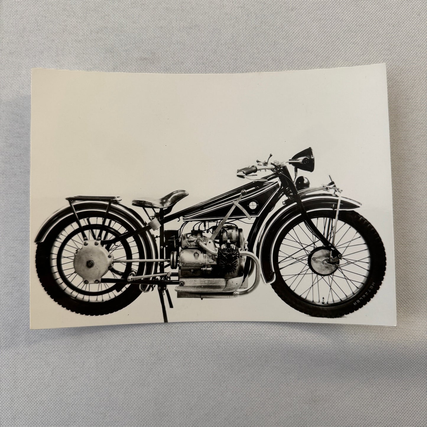 BMW R32 Motorcycle Factory Press Photo Photograph Werkfoto