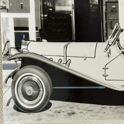 Vintage Kit Car Custom Car Photo Photograph Mercedes Benz Replica Volkswagen
