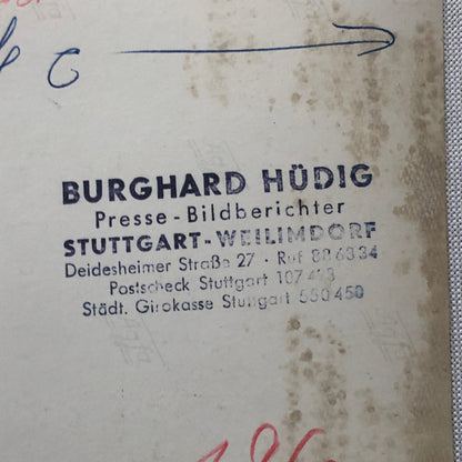 Vintage Solitude Grand Prix Racing Photo Photograph 1960