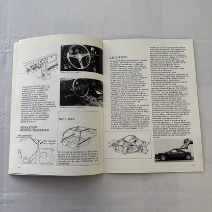 Lancia Rally 037 Rallye Racing Book Dossier Auto Motorsport FRENCH Text