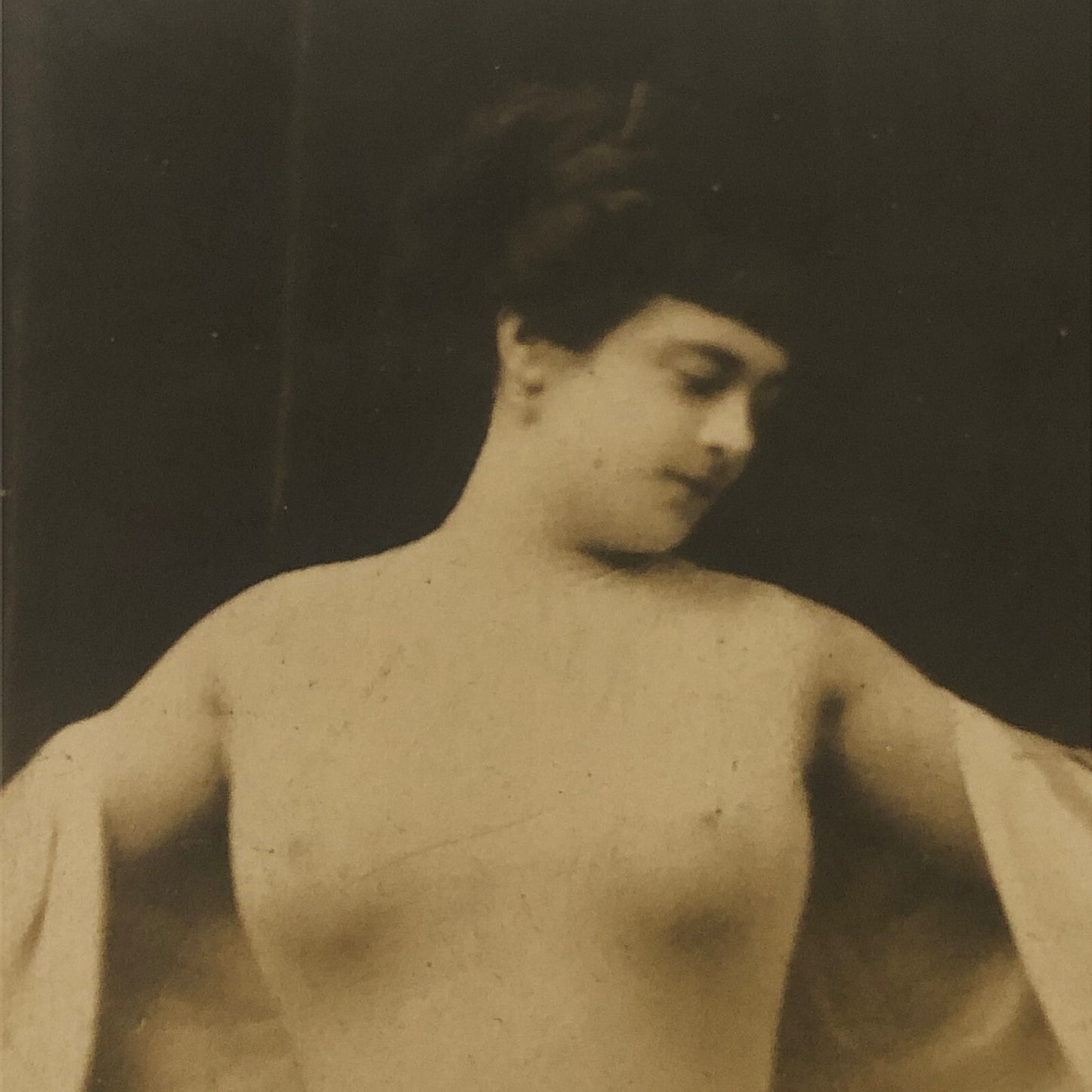 Circus Performer Burlesque Woman Real Photo Postcard RPPC La Frilosa Paris