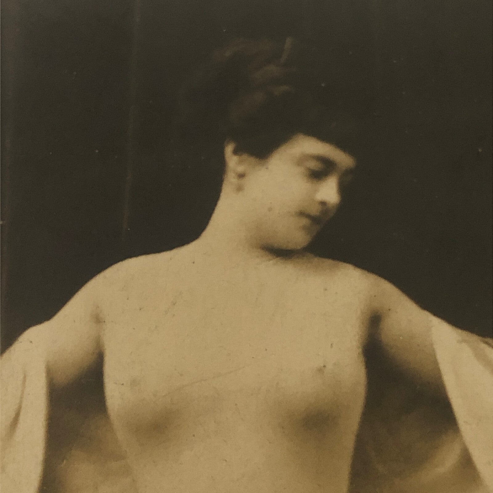 Circus Performer Burlesque Woman Real Photo Postcard RPPC La Frilosa Paris