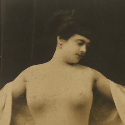 Circus Performer Burlesque Woman Real Photo Postcard RPPC La Frilosa Paris