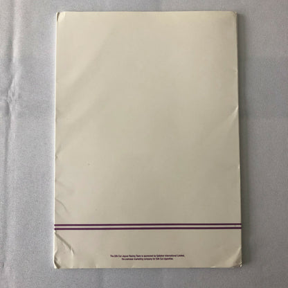 1989 Jaguar Silk Cut Racing Car Team Press Kit Photos + FRENCH LANGUAGE