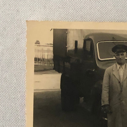 Vintage Hanomag Truck Photo Photograph Print Germany 