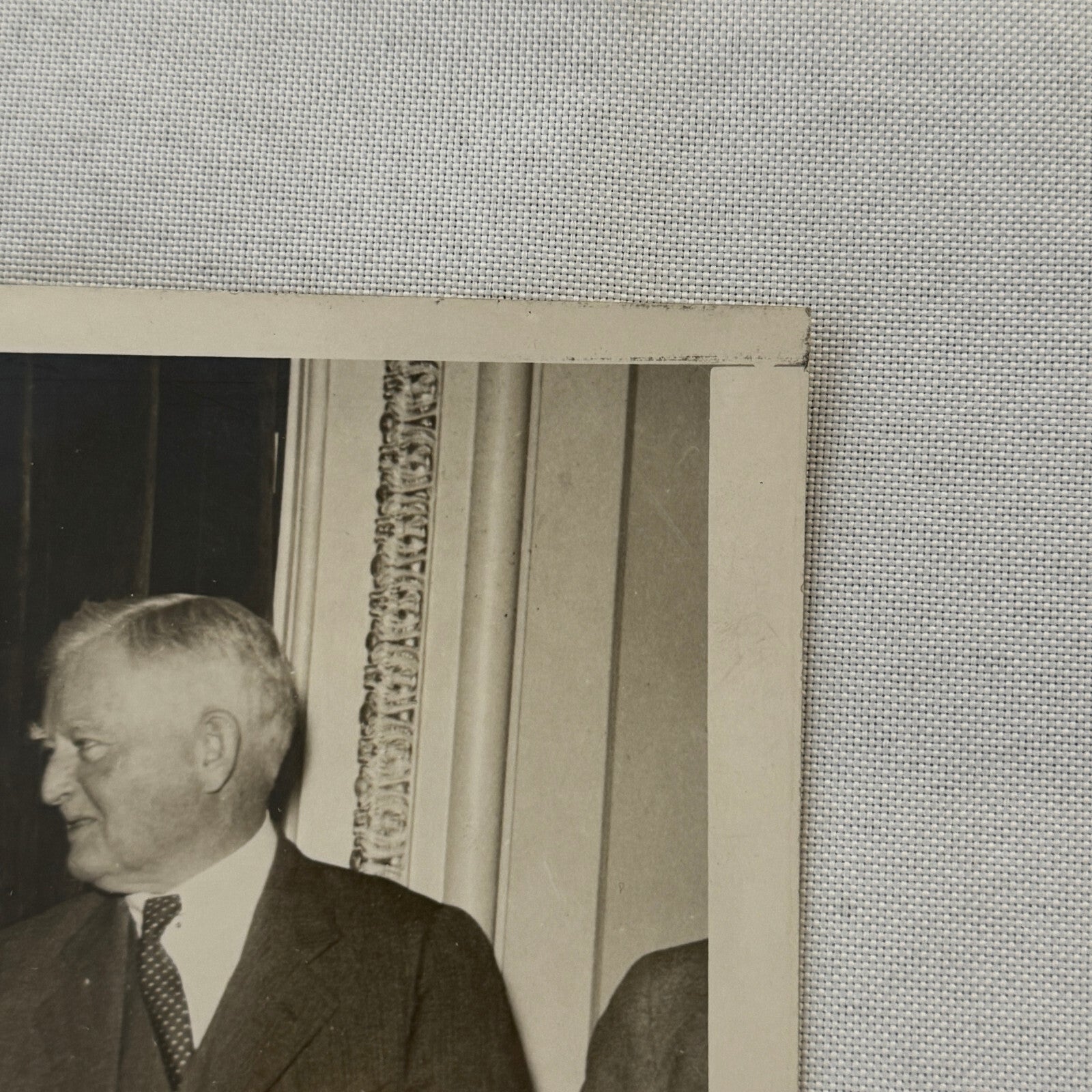 Press Photo Photograph Vice President John Nance Garner Franklin Roosevelt 1933