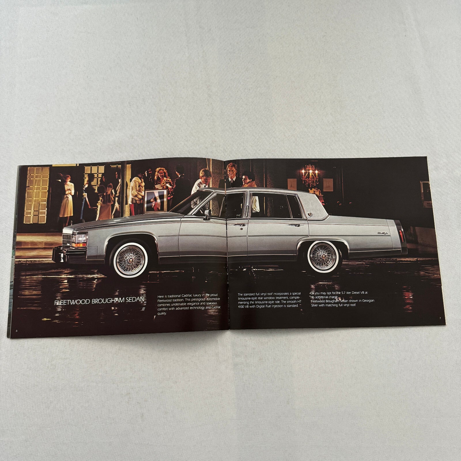 1984 Cadillac Sales Brochure Catalog Sedan Coupe DeVille Fleetwood Brougham