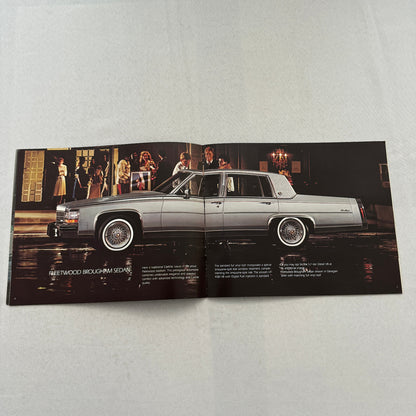 1984 Cadillac Sales Brochure Catalog Sedan Coupe DeVille Fleetwood Brougham