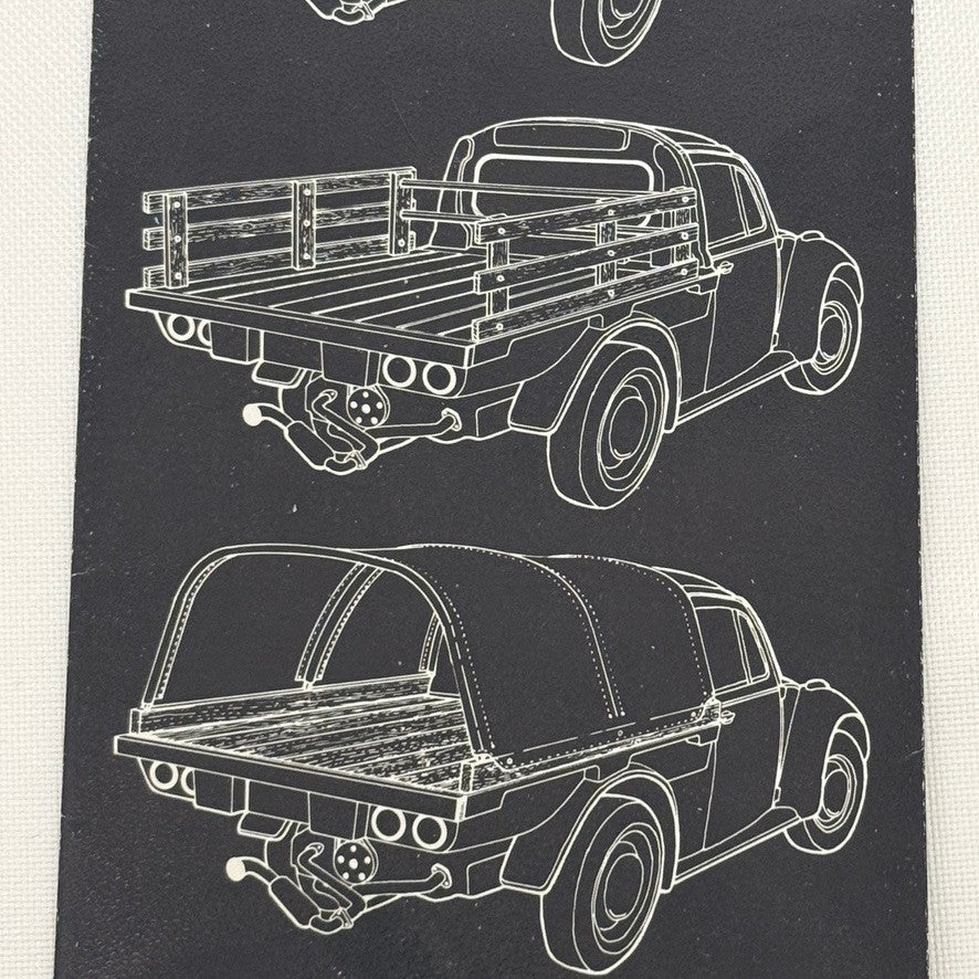 Vintage Kit Car Brochure Domus Flatback Volkswagen Beetle Pickup Conversion VW