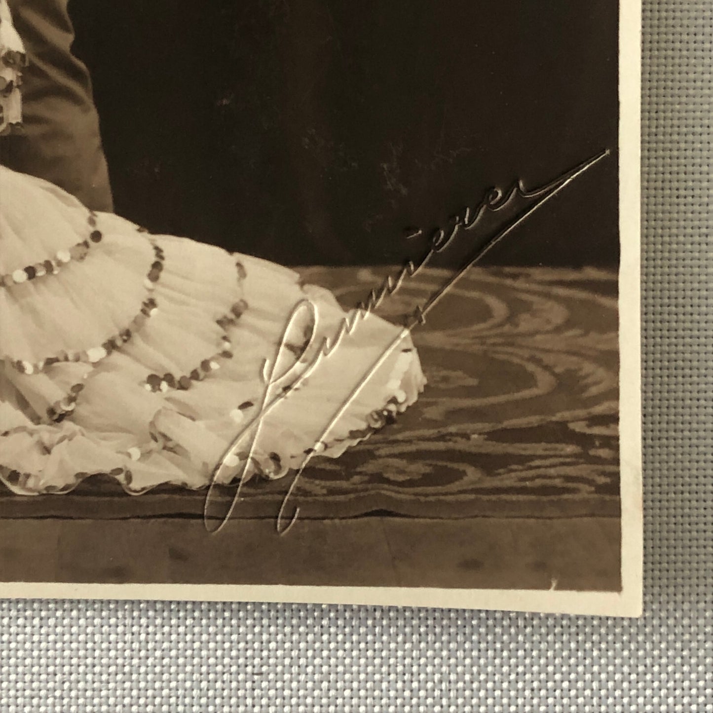 Circus Performer Acrobat Act in Costume Dance Vintage Photo Photograph