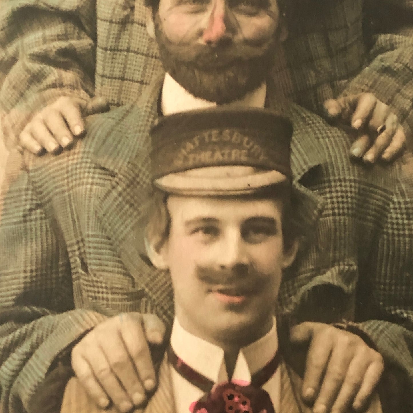 Circus Performer Clown Real Photo Postcard Post Card RPPC Vintage Les Ritchie