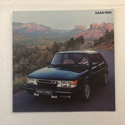 1984 Saab Car Sales Brochure Catalog Saab 900 900S Turbo 900 S