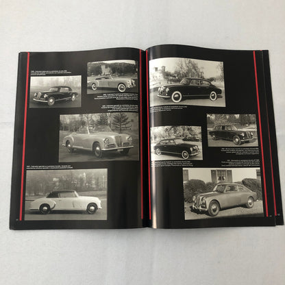 Lancia Pininfarina History Brochure Book Aurelia Cabriolet Coupe Berlinetta +