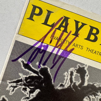 Downtown Live Communication Cast Signed Theater Playbill Autographed Signature