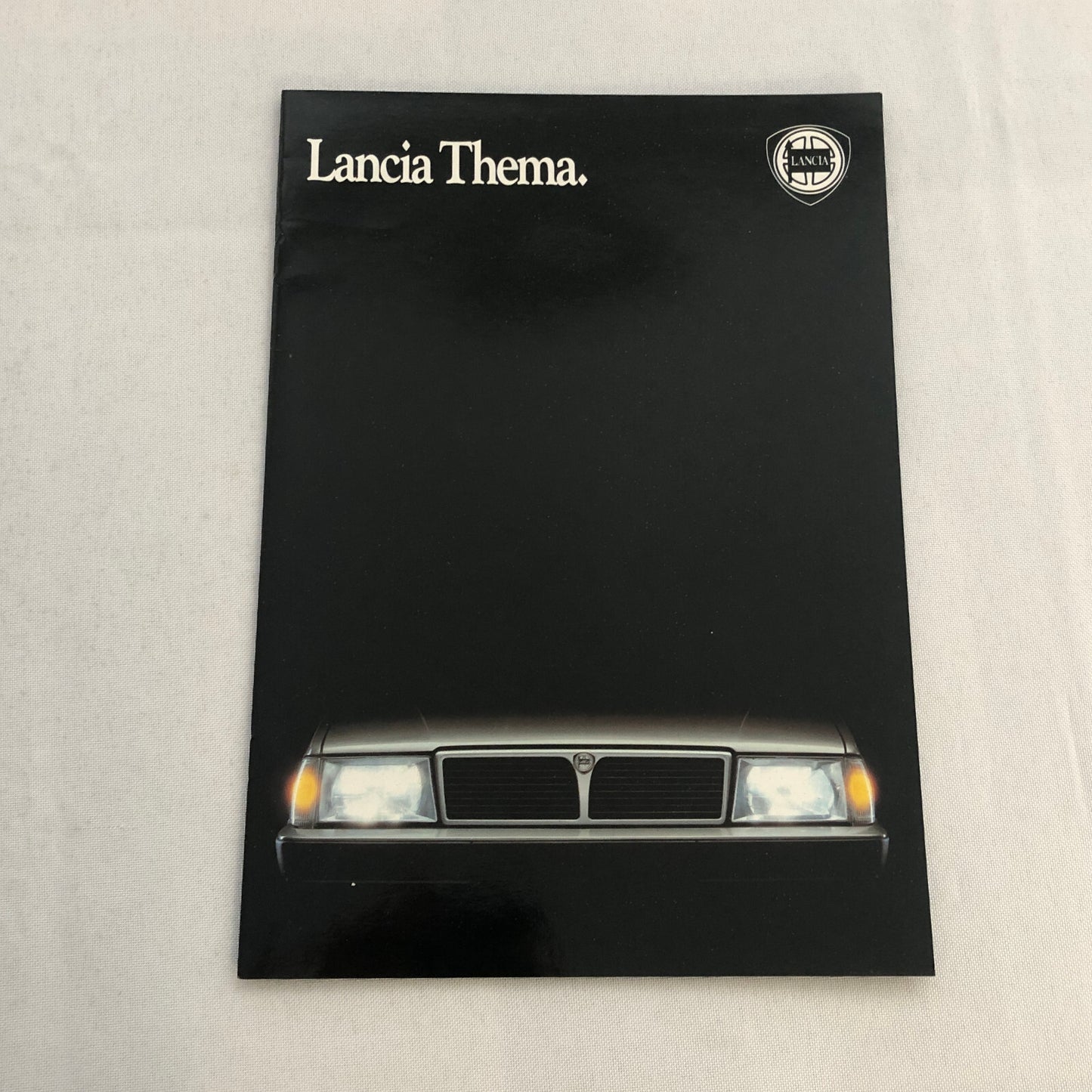 Lancia Thema Car Sales Brochure Catalog German Turbo V6 i.e.