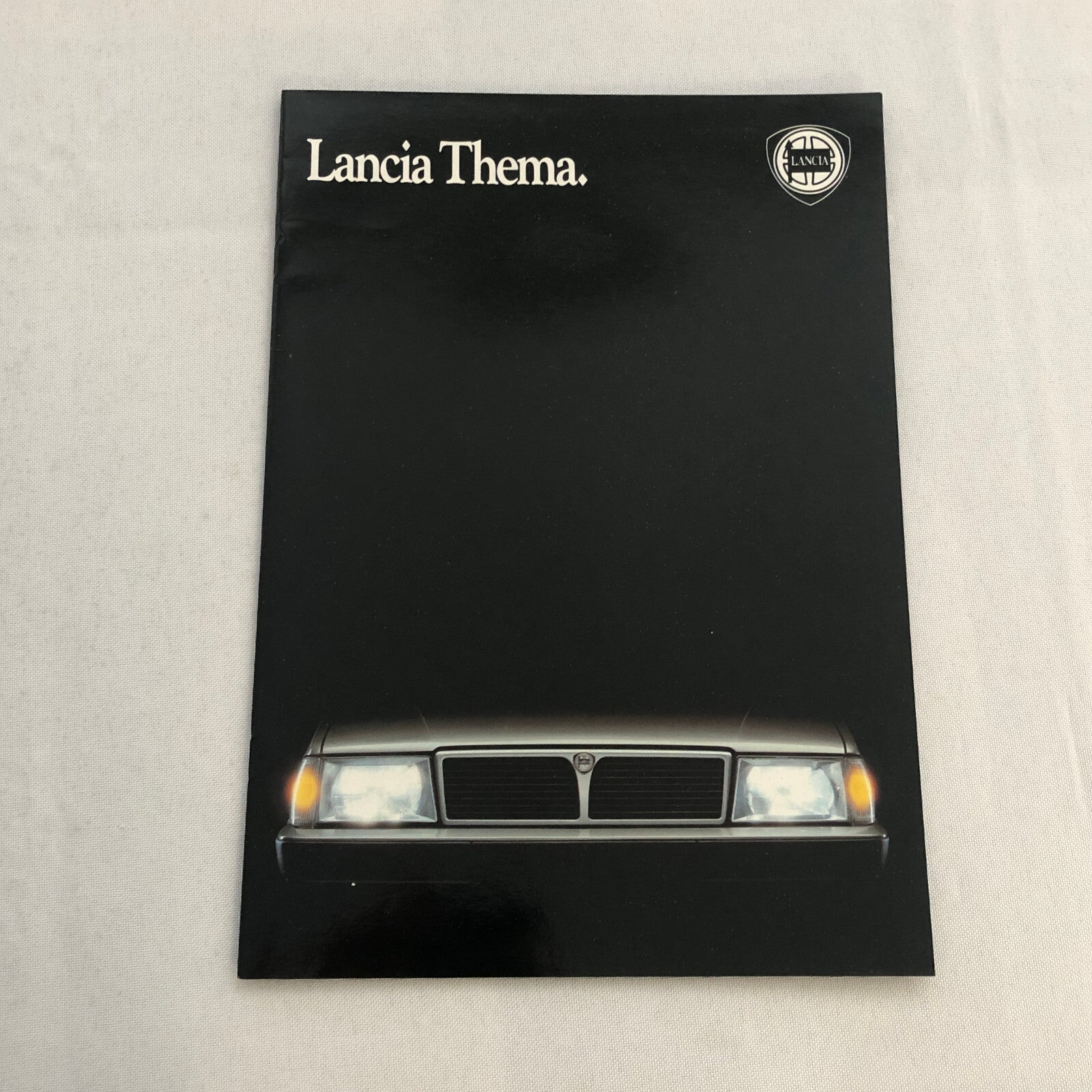 Lancia Thema Car Sales Brochure Catalog German Turbo V6 i.e.