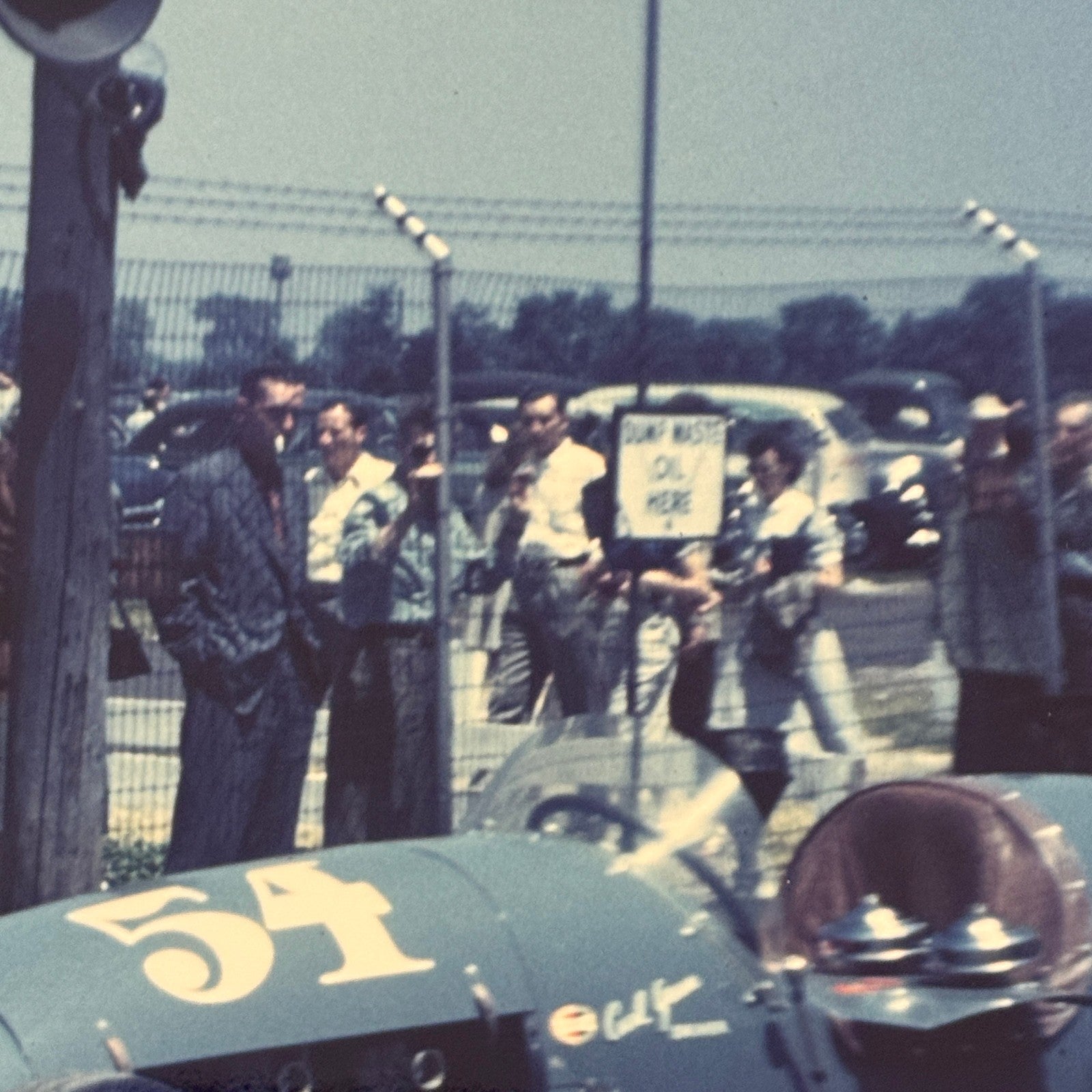 Vintage Racing Photo Photograph Unidentified Car MODERN PRINT