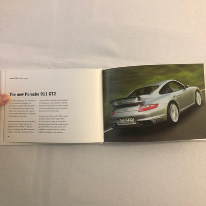 2007 Porsche Press Kit Book Brochure 911 GT2 Cayman S Boxster Sport Cayenne +