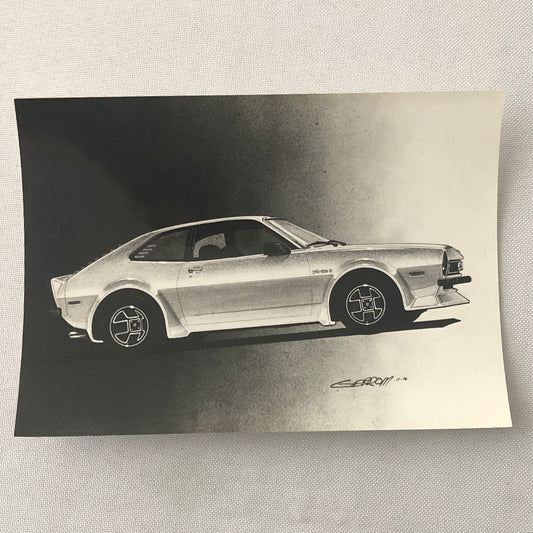 Vintage Car Design Photo Photograph of Illustration