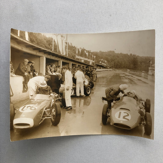 Vintage Solitude Grand Prix Racing Photo Photograph 1960