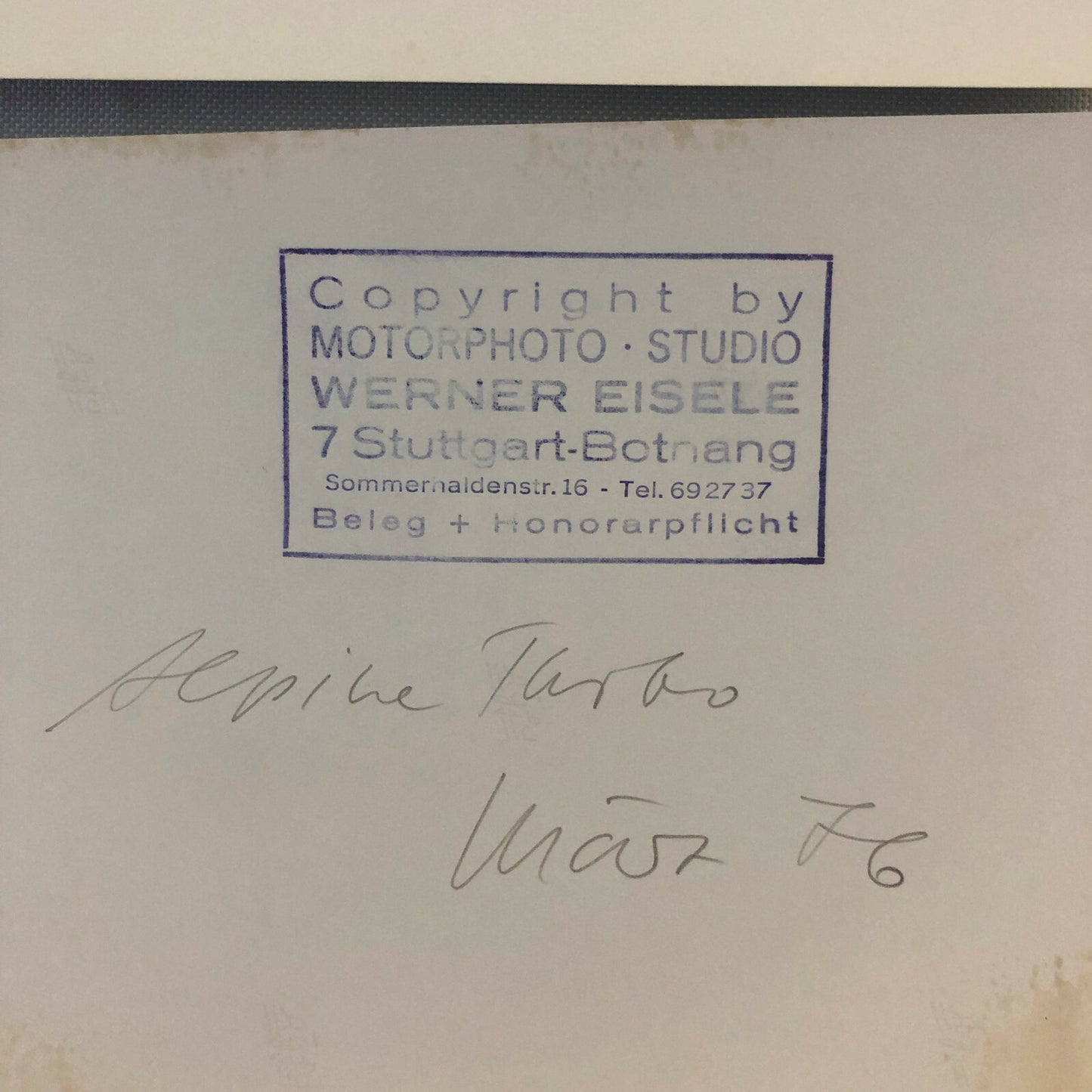 Vintage Racing Photo Photograph 1976 300KM Nurburgring Renault Alpine A442 Turbo