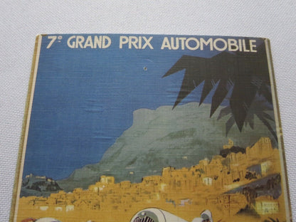 1935 Monaco Grand Prix Automobile Racing Car Postcard Post Card - Reproduction 