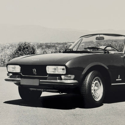 1975 Peugeot 504 Cabriolet Convertible Factory Press Photo Photograph Vintage