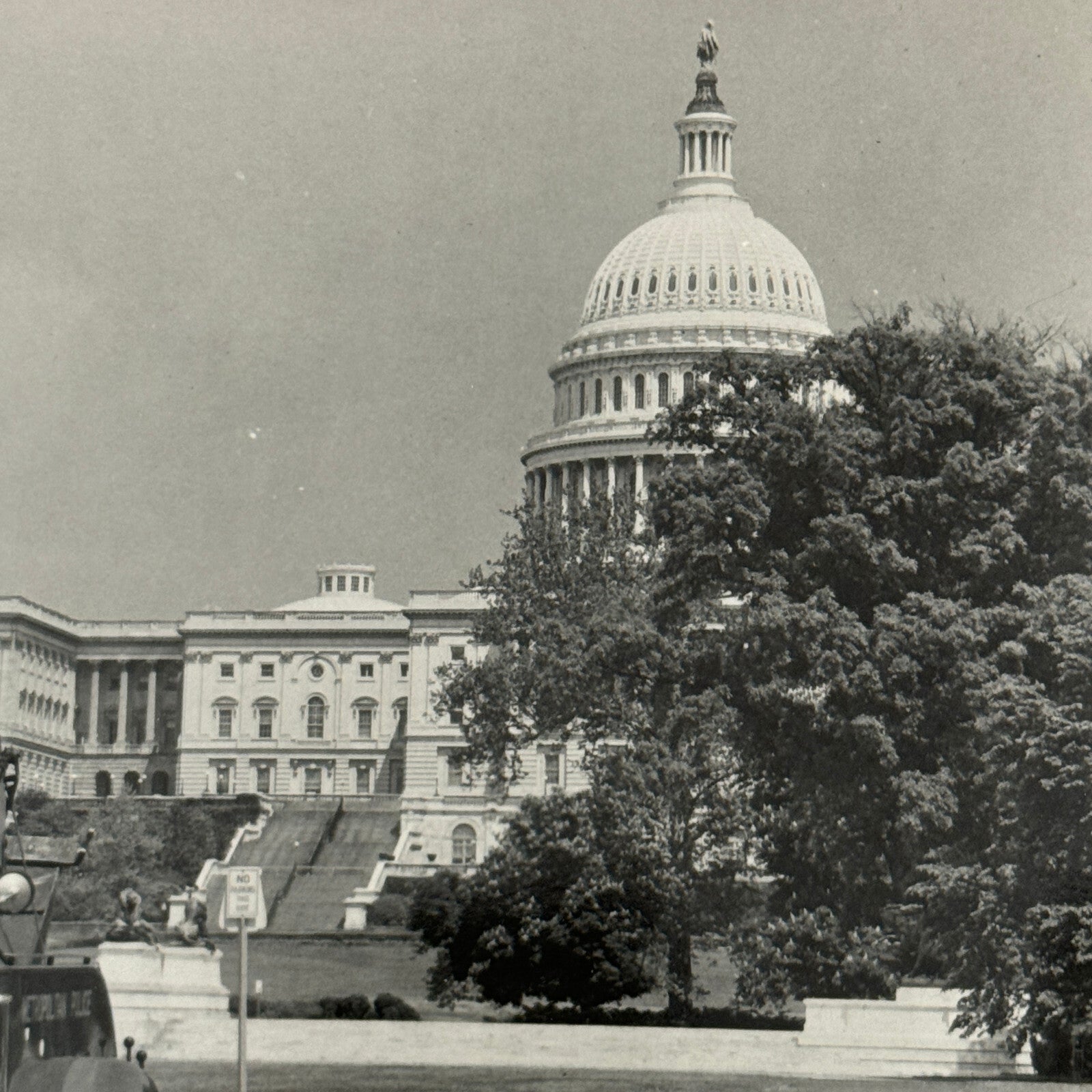 Vintage Diamond T Truck Photo Photograph United States Capitol Building
