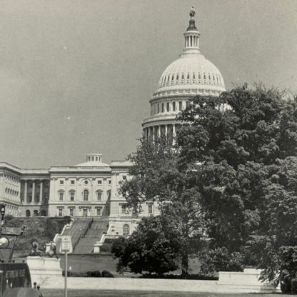 Vintage Diamond T Truck Photo Photograph United States Capitol Building