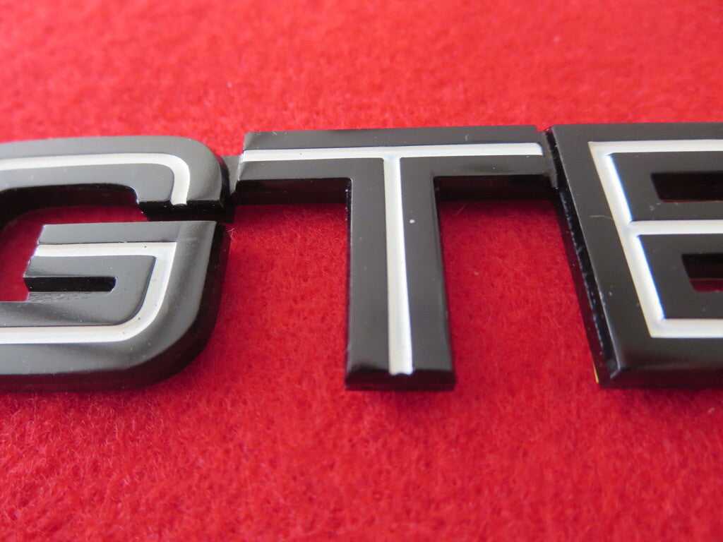 Ferrari GTB Badge Emblem Script Logo - Rare Factory Original 328 