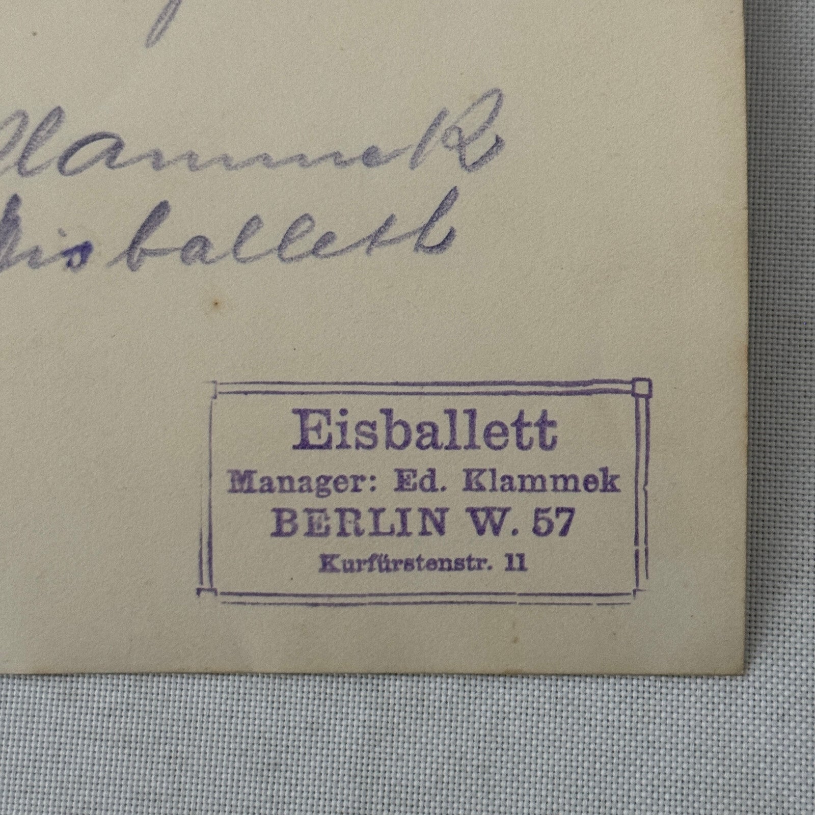 Vintage Ice Skating Ice Dancing Ice Ballet Act Berlin Germany Photo Photograph