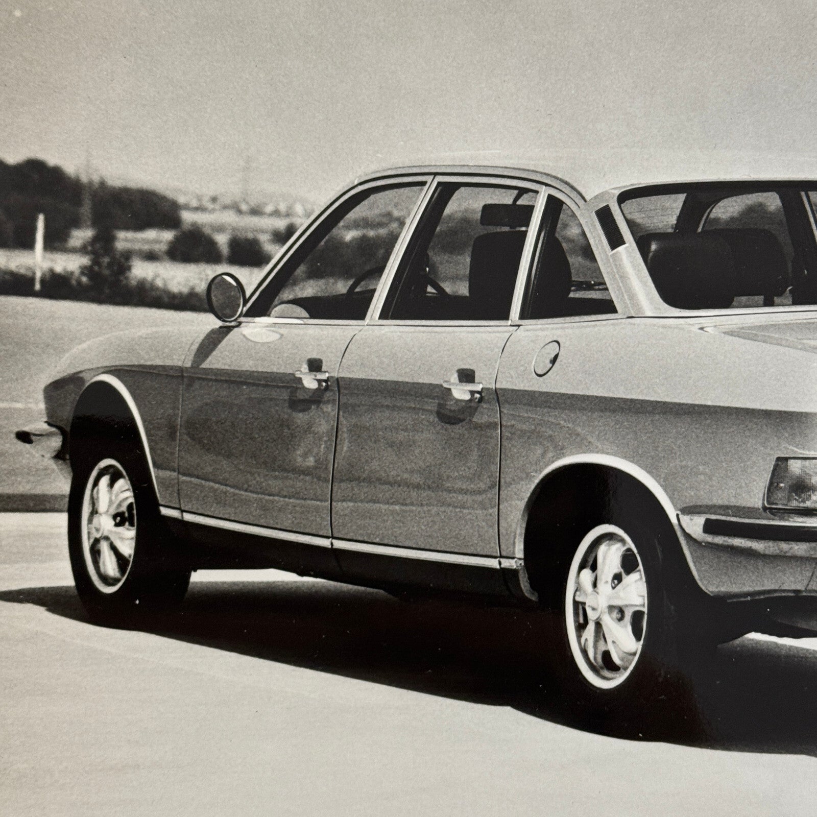 NSU RO80 Car Factory Press Photo Photograph 1976 NSU RO 80