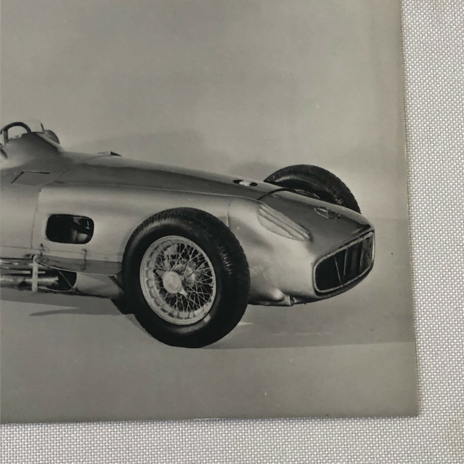 1954 Mercedes Benz W 196 Racing Car Press Photo Juan Manuel Fangio 