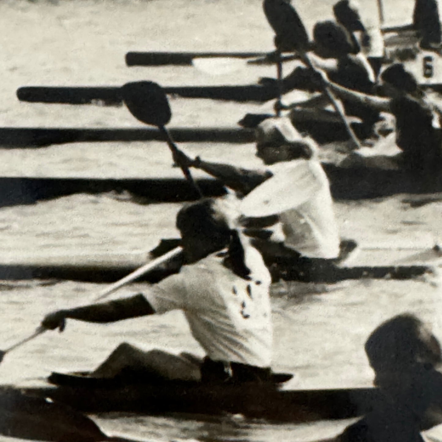 Rowing Boat Race Racing Canoe Photo Photograph Print