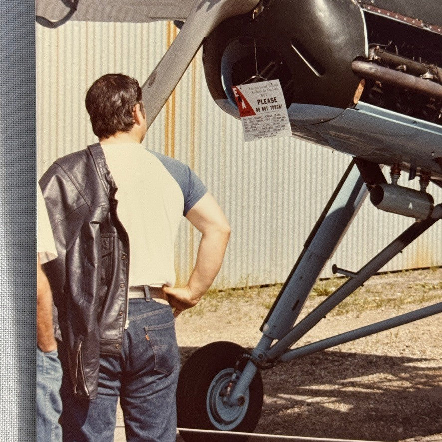 Vintage Military Aircraft Airshow Photo Large Aviation Photograph Airshow